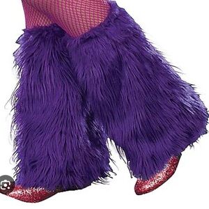 Purple Leg Warmers